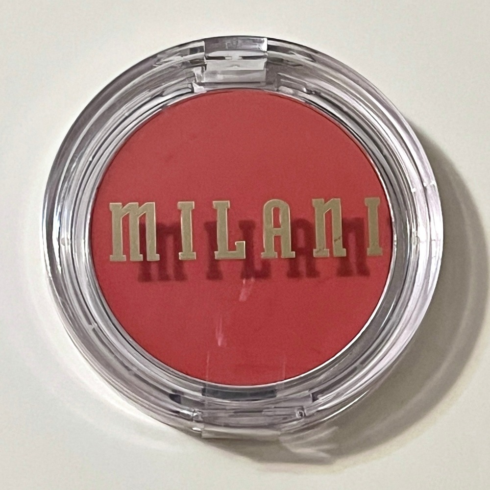 Milani Cheek Kiss Cream Blush 0.21oz 120 Coral Crush Dewy Glow Buildable